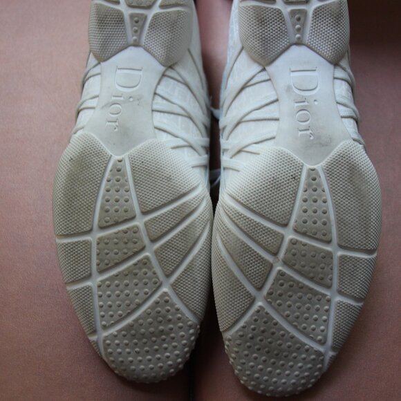 ❤️ Christian Dior Paris "Admit It" Sport Shoe Sneaker in White; Size 41.5 - Picture 12 of 13